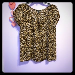 Women’s Animal Print Blouse by Forever 21